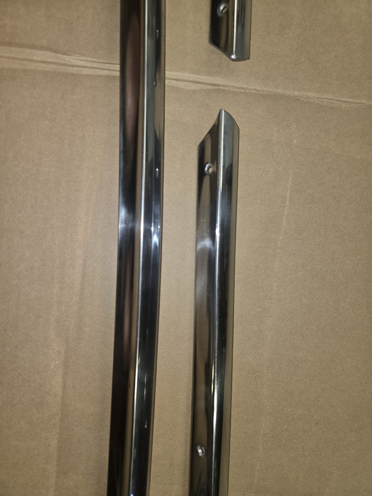 FORD THUNDERBIRD Rear Glass EXTERIOR MOULDING Trim Chrome 1964 65 66 OEM FOMOCO