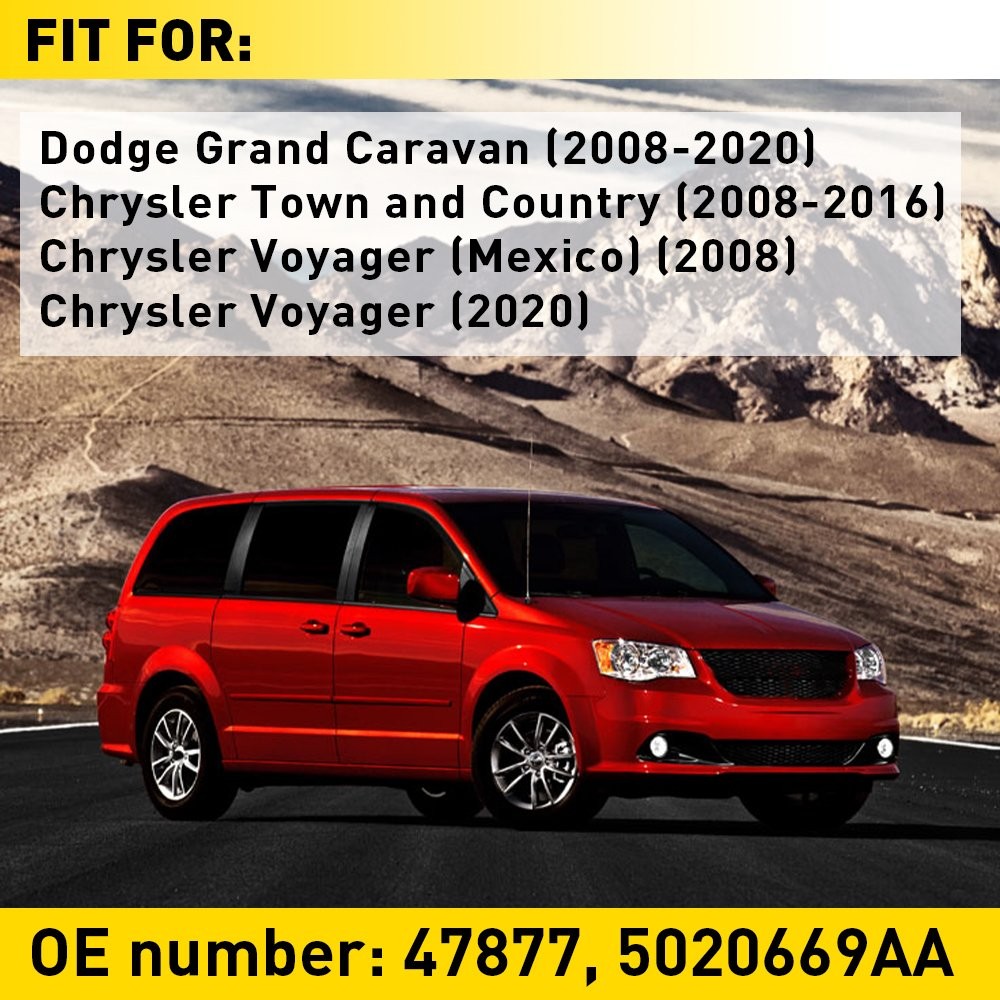 Rear Left Rearward Door Molding Trim For Grand Caravan Town and Country 47877