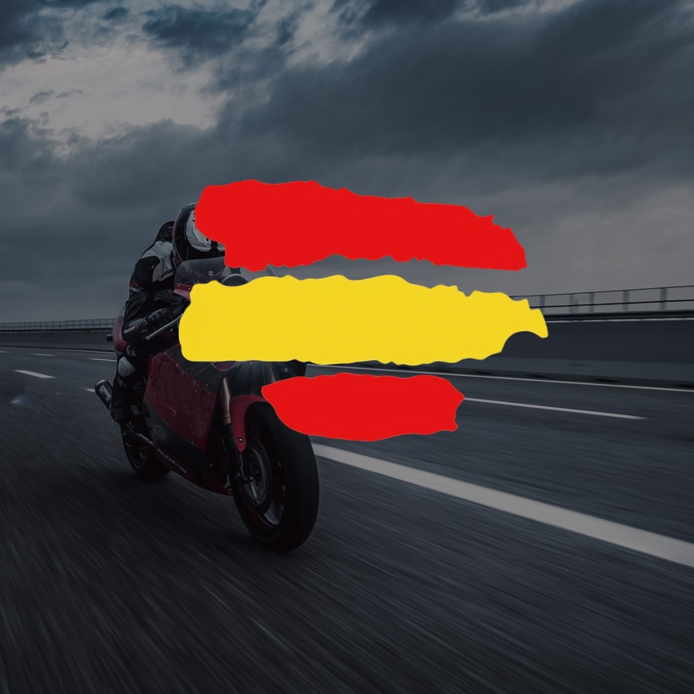 4Pcs Spain Vinyl Decal Stickers Accessories Universal for Cars Motorcycles Bikes