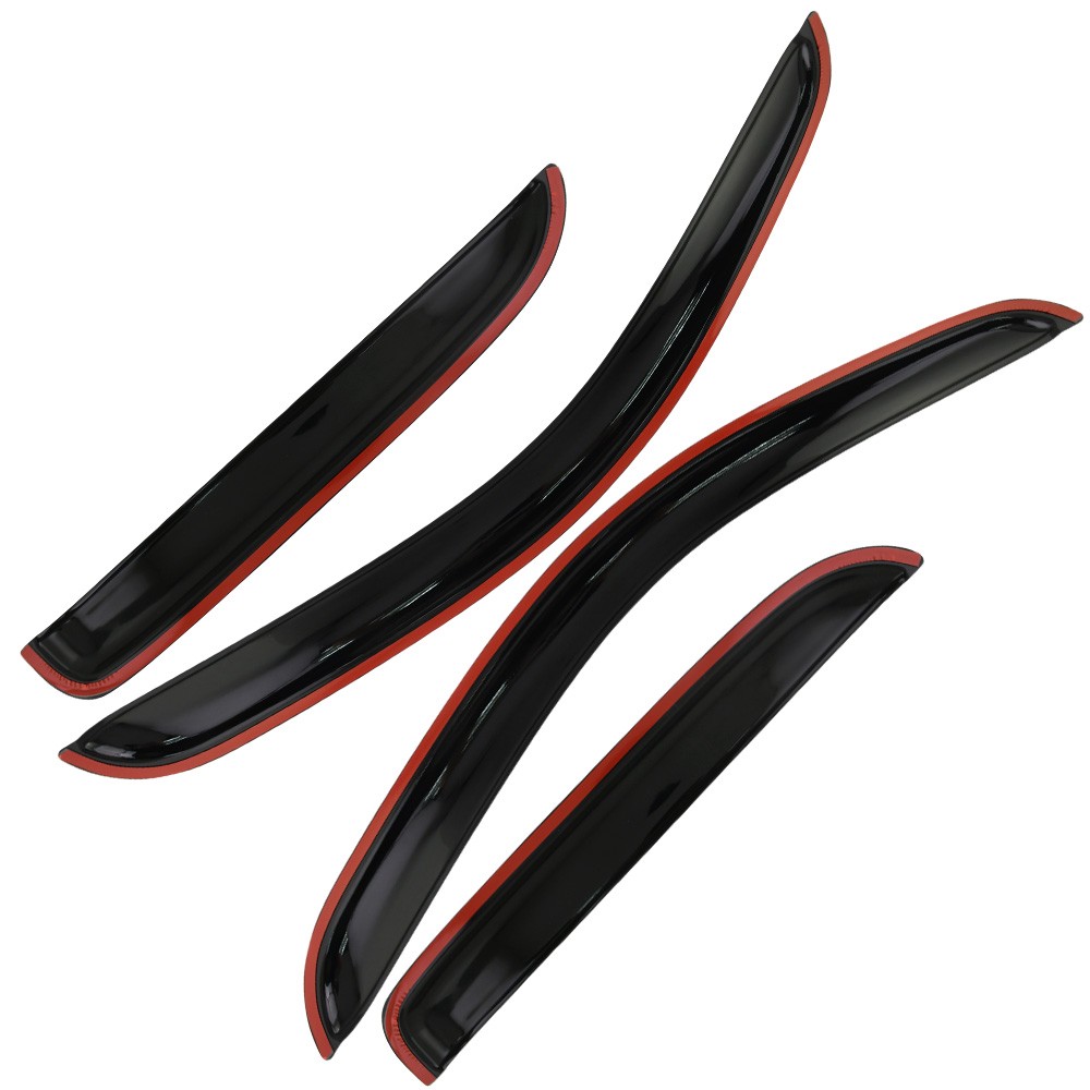For 2007-2014 Chevy Silverado GMC Sierra Extended Cab Window Visors Guard 4PCS
