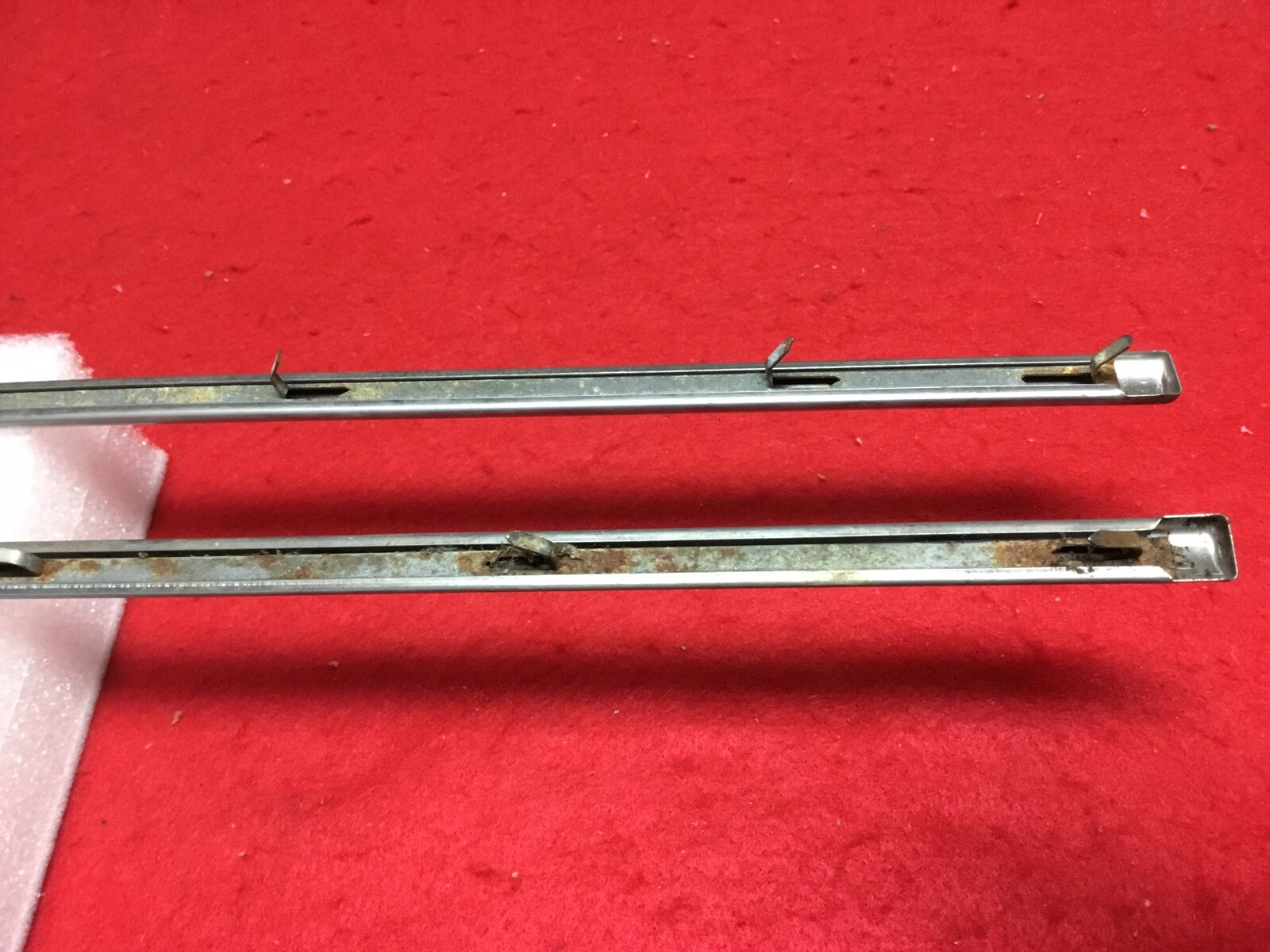 1949 Plymouth Interior 1/4 Panel Moldings, Original Pair.