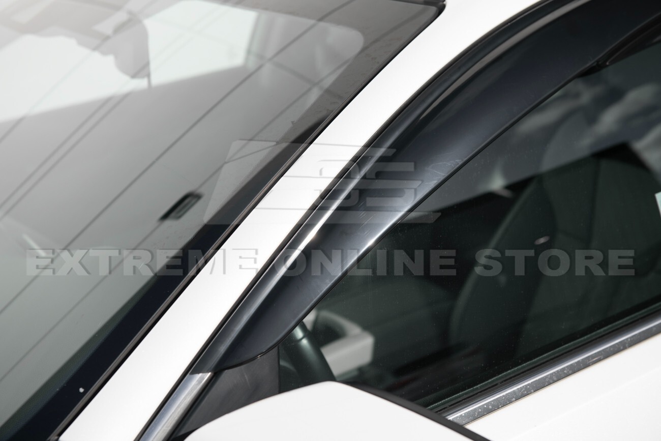 EOS Visors For 19-Up Honda Insight ZE4 JDM MUGEN Side Window Rain Deflectors