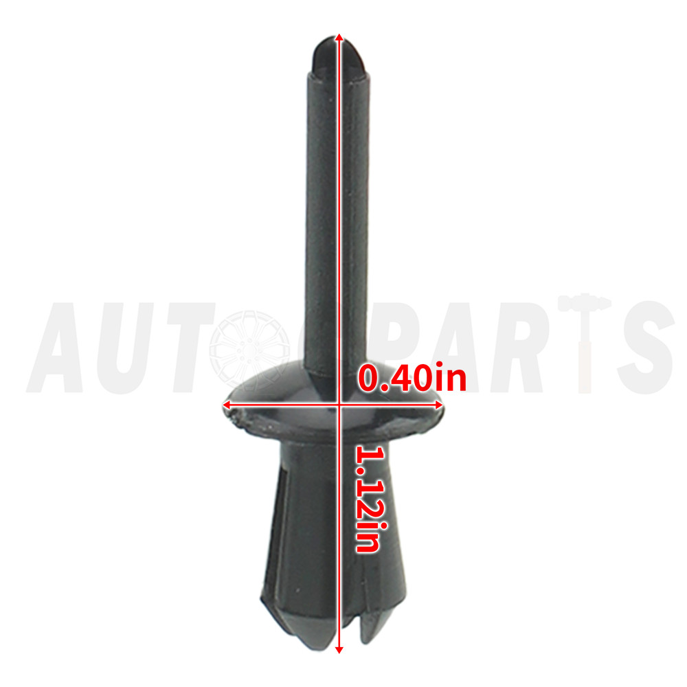 30Pcs For BMW 51161881149 Fender Liner Trim Clip Push-Type Expanding Rivet