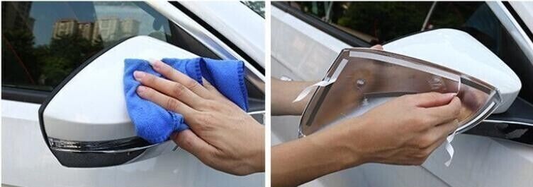 ABS Chrome Car Side Rearview Mirror Cover Trim 2PCS For Cadillac XT5 2017-2024