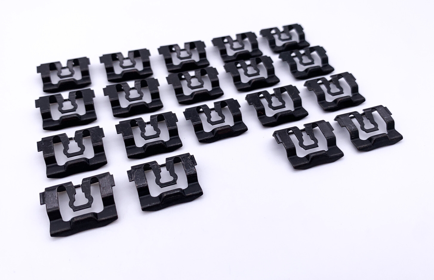 Rear Window Molding Trim Clips For 1964-1968 Ford Mustang Coupe (19 Piece)