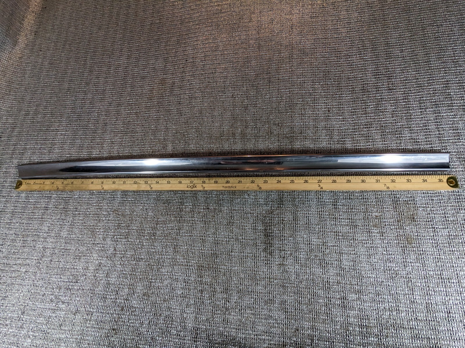 DeSoto Custom Chrome Trim Front Door Passenger Side 1950
