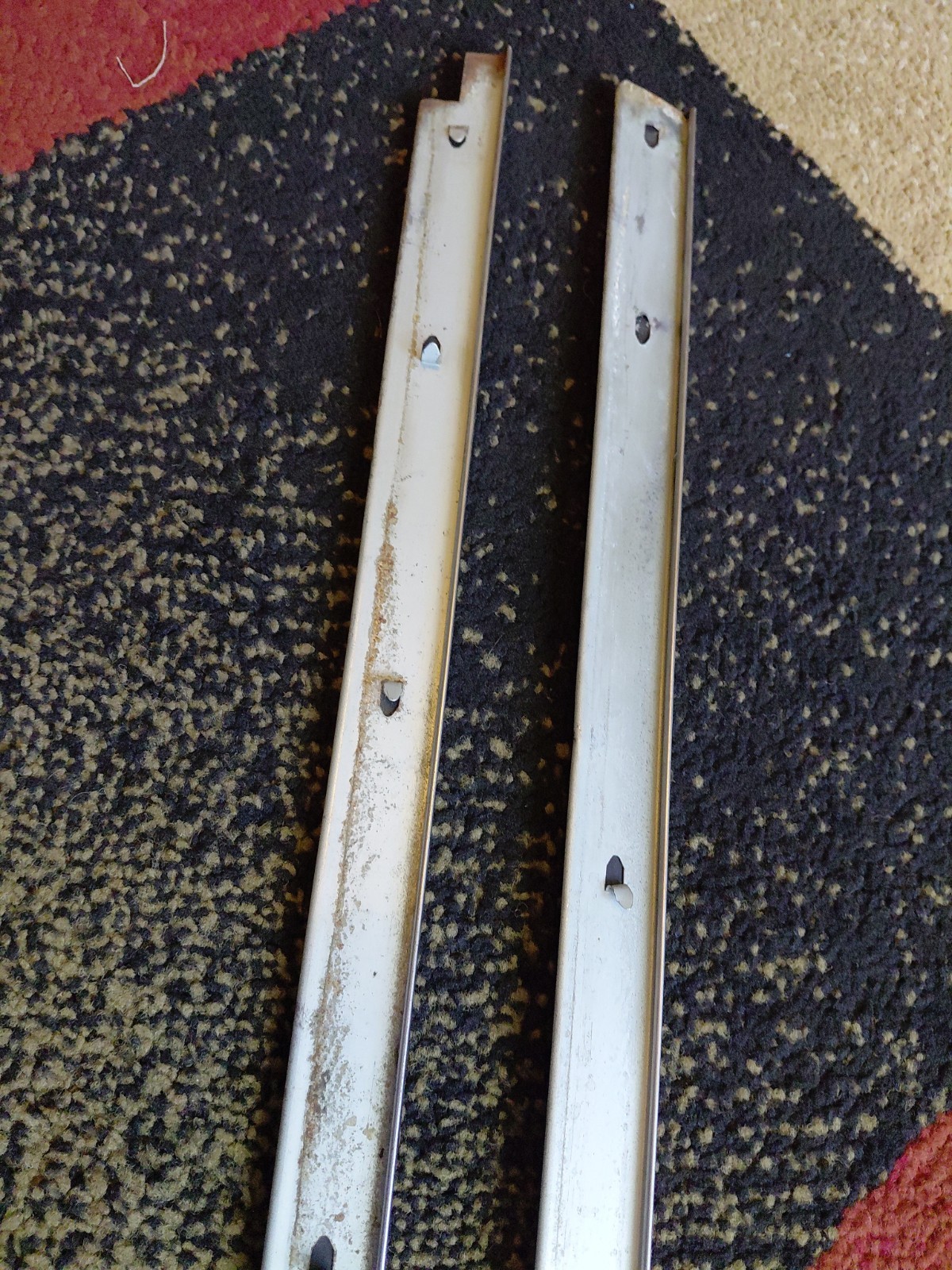 1984-1989 Nissan 300ZX Z31 Inner Door Window Molding Trim Weatherstrip LH RH OEM