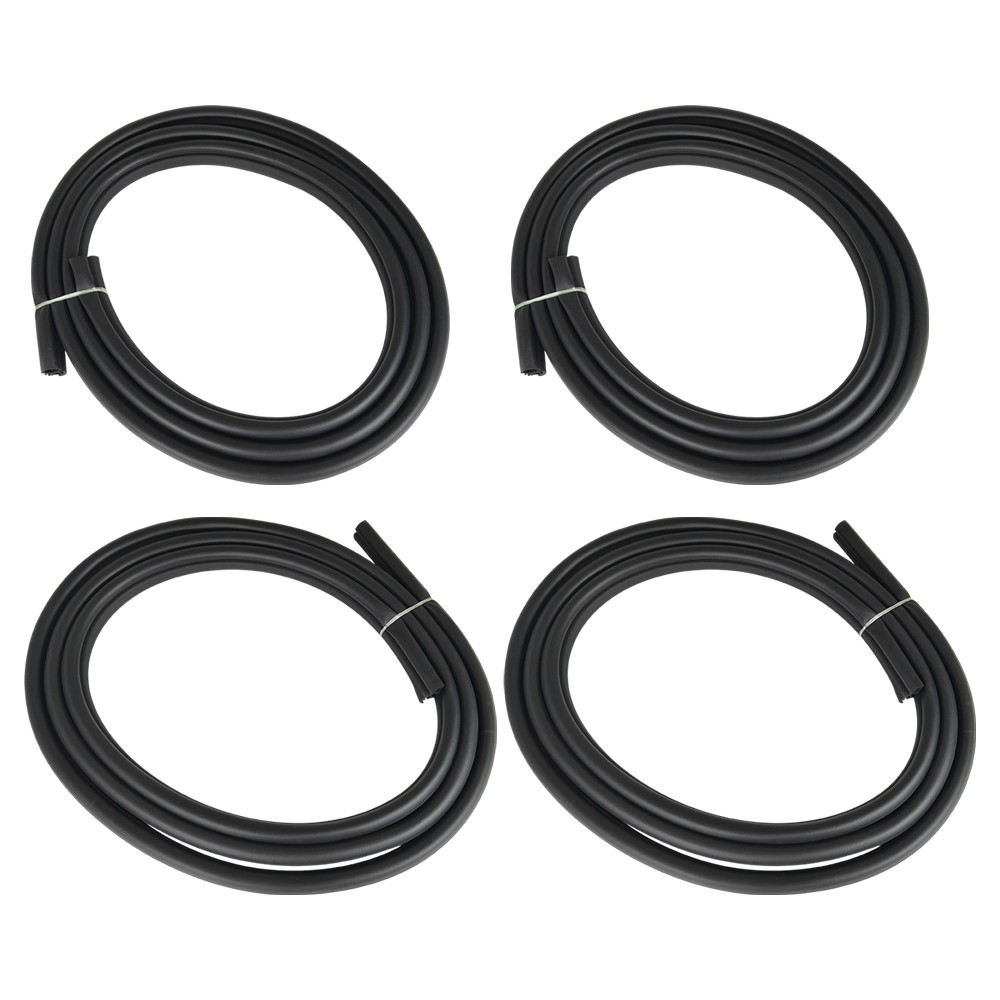 4X Left Right Front Rear Door Weatherstrip Seal For Toyota 4Runner 1996-2002