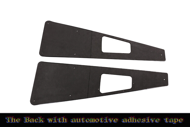Aluminum Hood Wing Top Protectors Pair For Land Rover Defender 90 110 2004-2018