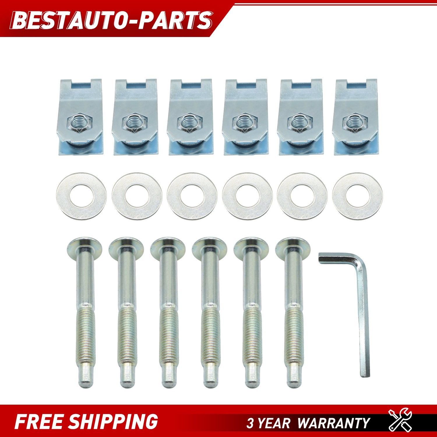Truck Bed Mounting Hardware Bolts Kit Set For 83-11 Ford Ranger Brand New