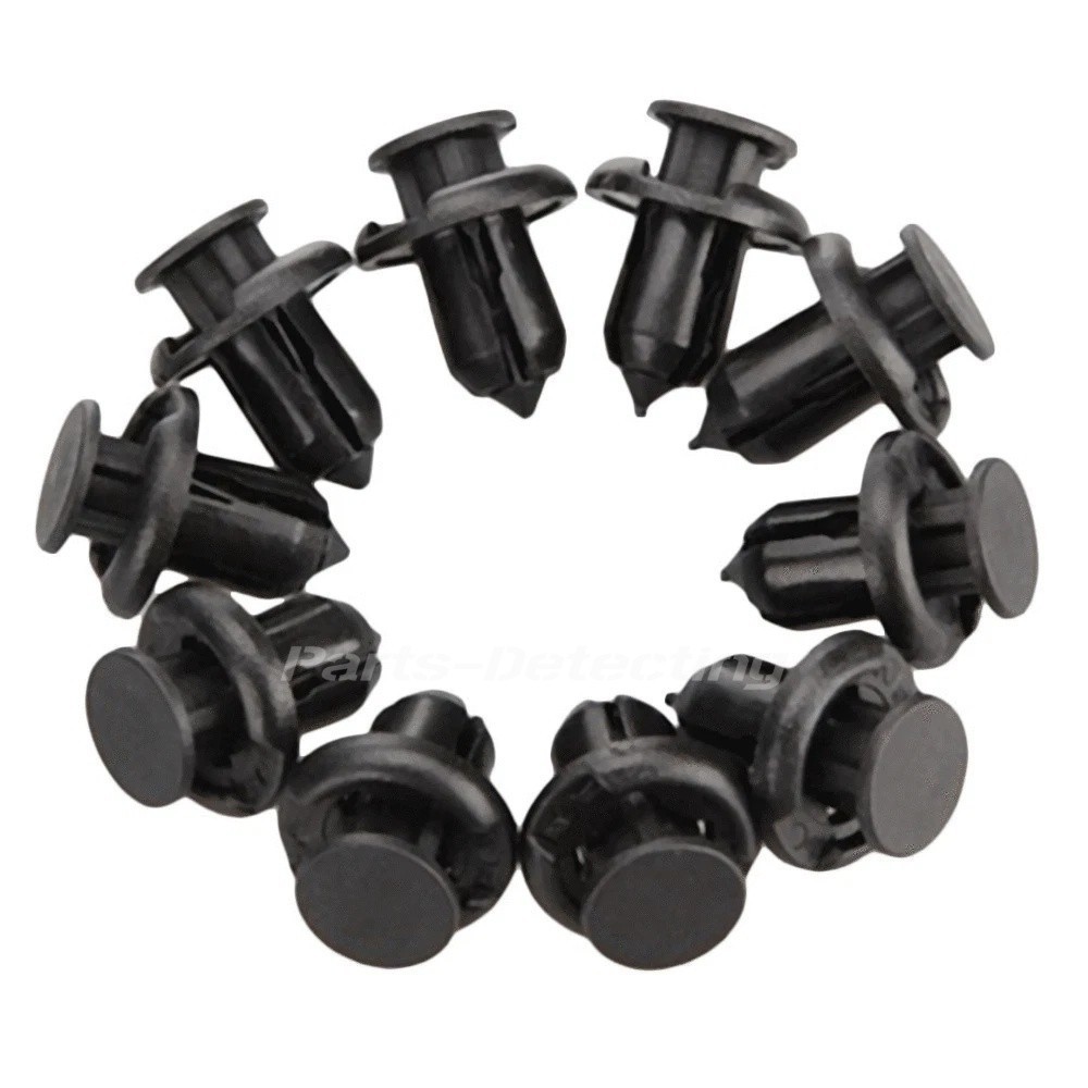US100Pcs Bumper Clips Hood Fender Push Rivets Retainer Fasteners For Honda Pilot