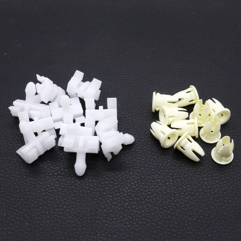20 Moulding Clips + Insert Grommet Kit 001 988 76 81 And 0059889778 For Mercedes
