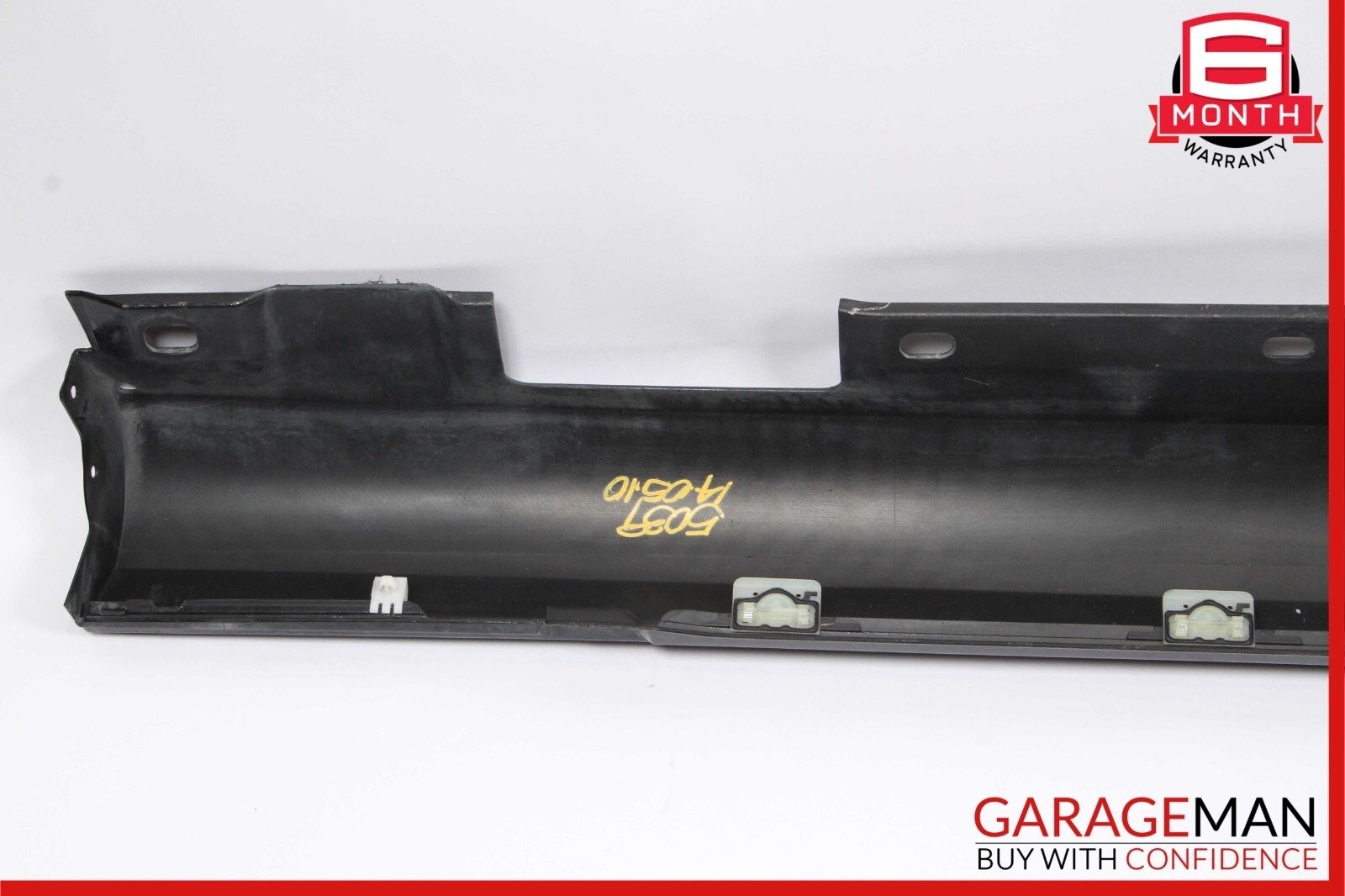 08-14 Mercedes W204 C250 C300 Exterior Door Trim Moulding Rear Left Black OEM