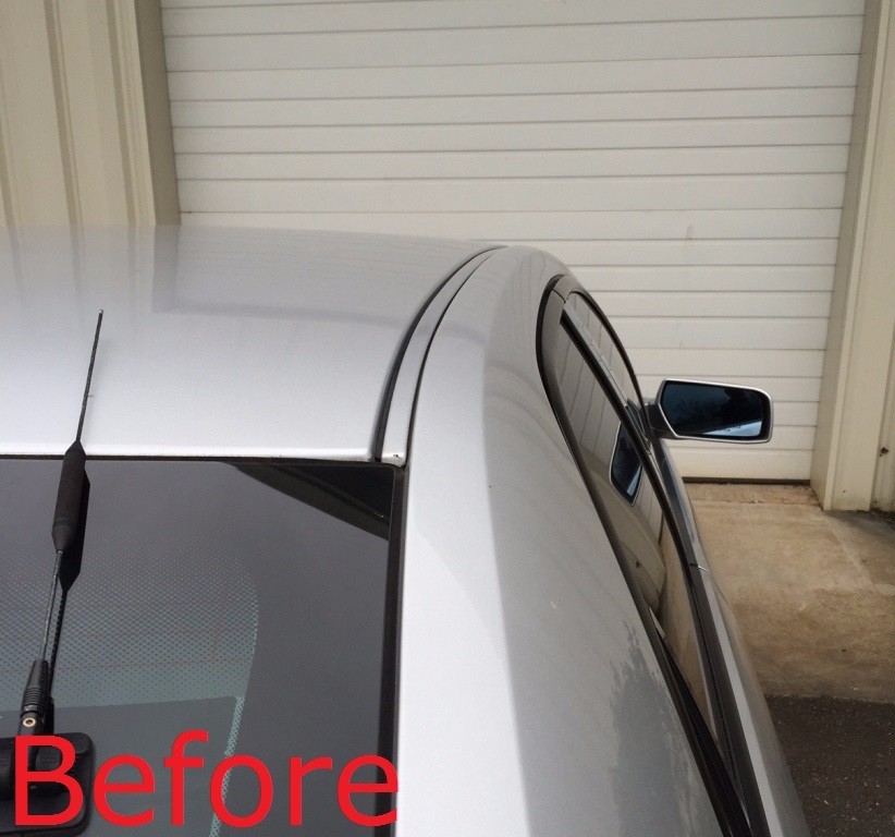 For 2000-2005 CHEVY IMPALA BLACK ROOF TOP TRIM MOLDING KIT