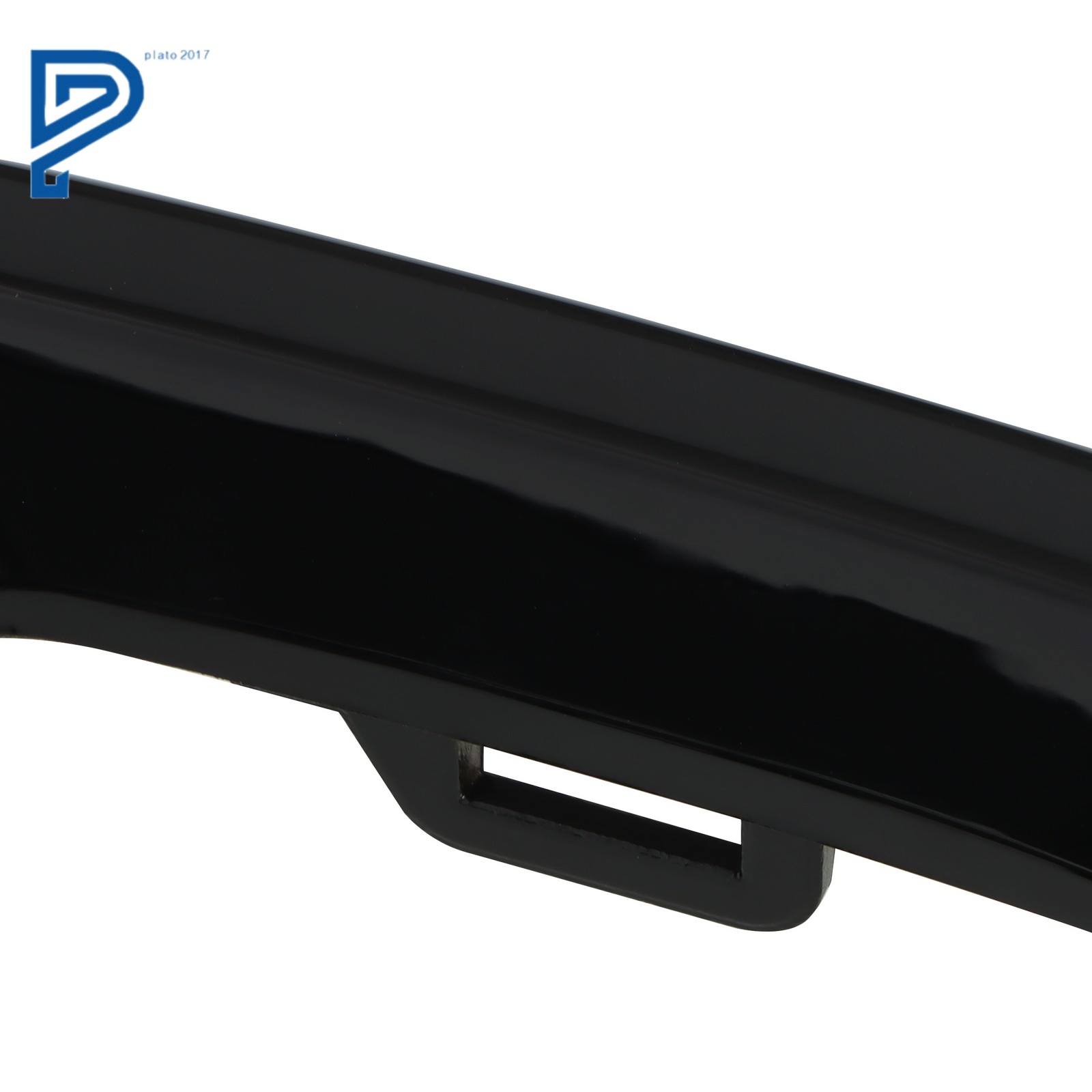 Front Left & Right Side Bumper Trim Molding Gloss Black For Honda CR-V 2023-2025