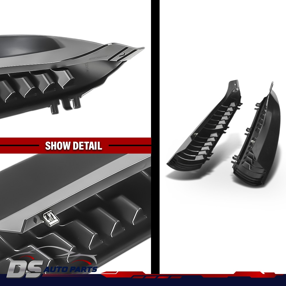 Rear D-Pillar Molding Trim Panels Fits Chevy Tahoe Suburban GMC Yukon 2000-2006