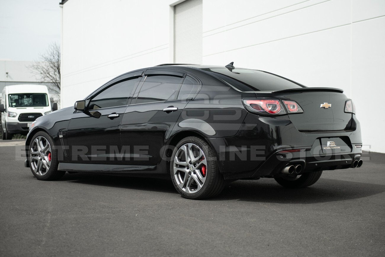 EOS Visors For 14-17 Chevy SS Tape On Style Side Vents Window Visors Rain Guards