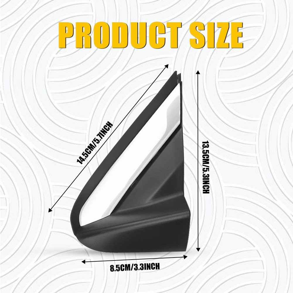 1-10X Mirror Corner Molding Triangle Trim Driver Side Fit 2016-2022 Honda Pilot