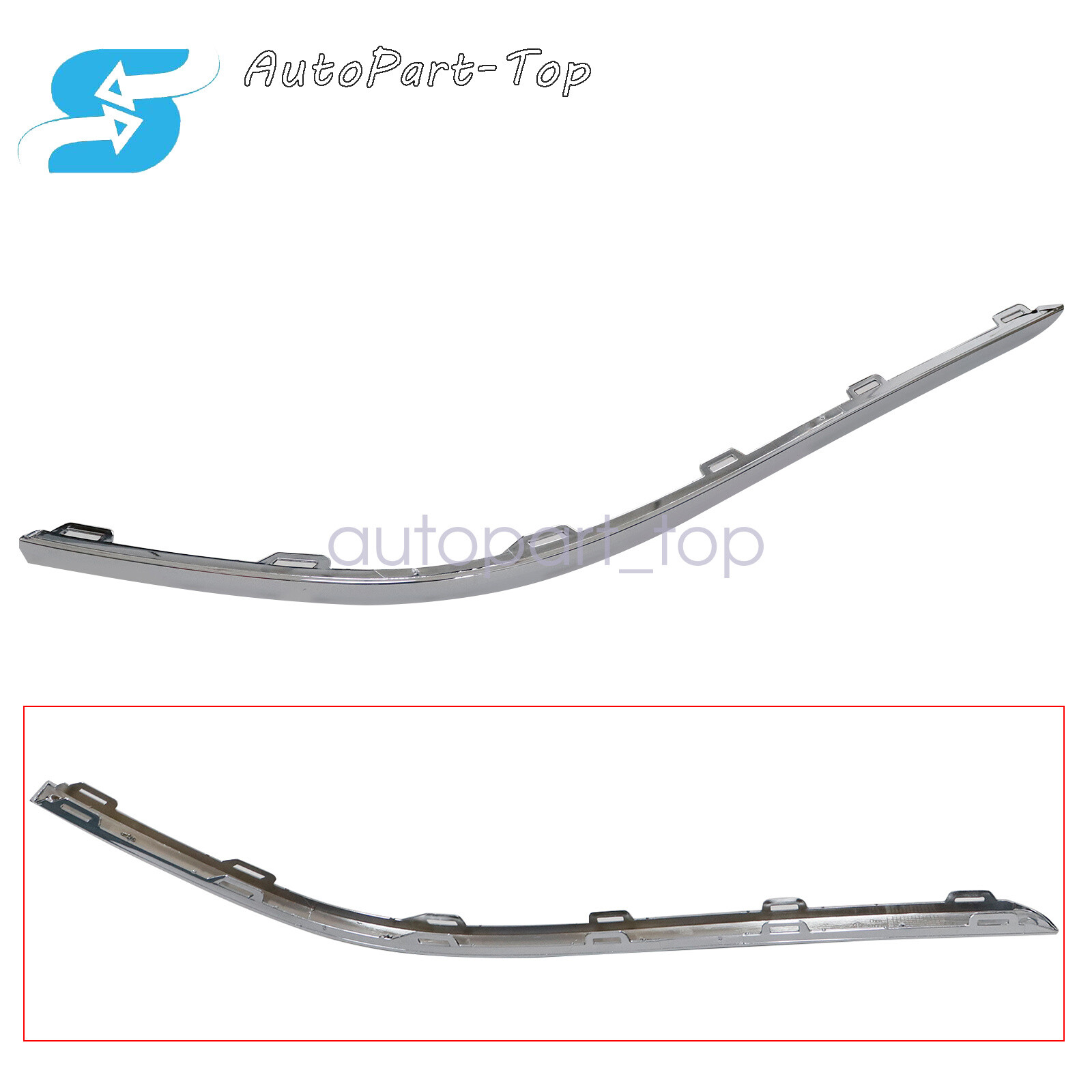 For Volkswagen Passat 2012-2015 Passenger Rear Molding Bumper Trim 5618074602ZZ