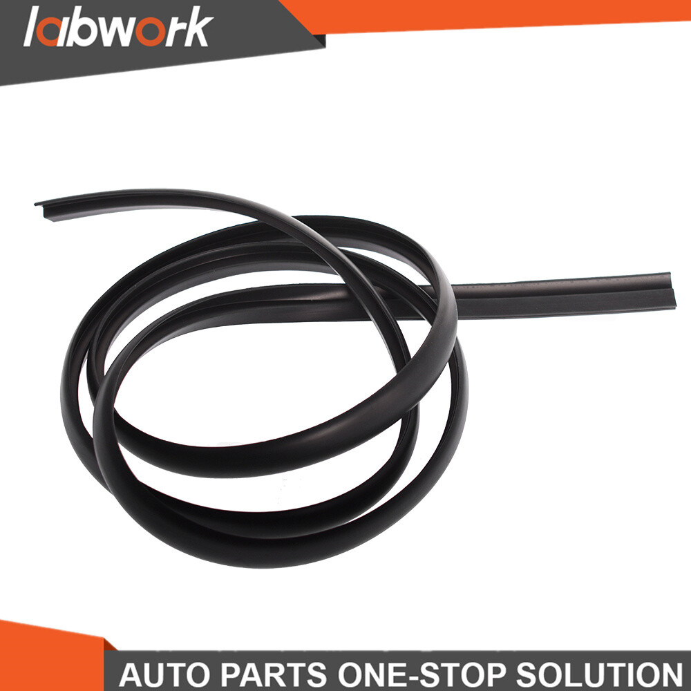 Labwork Front Under Windshield Panel Sealed Trim Moulding Universal Rubber Strip