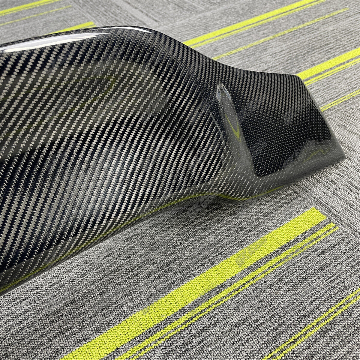 For 2001-2005 Honda Civic Sedan Carbon Fiber/Glossy Black Rear Spoiler Wing