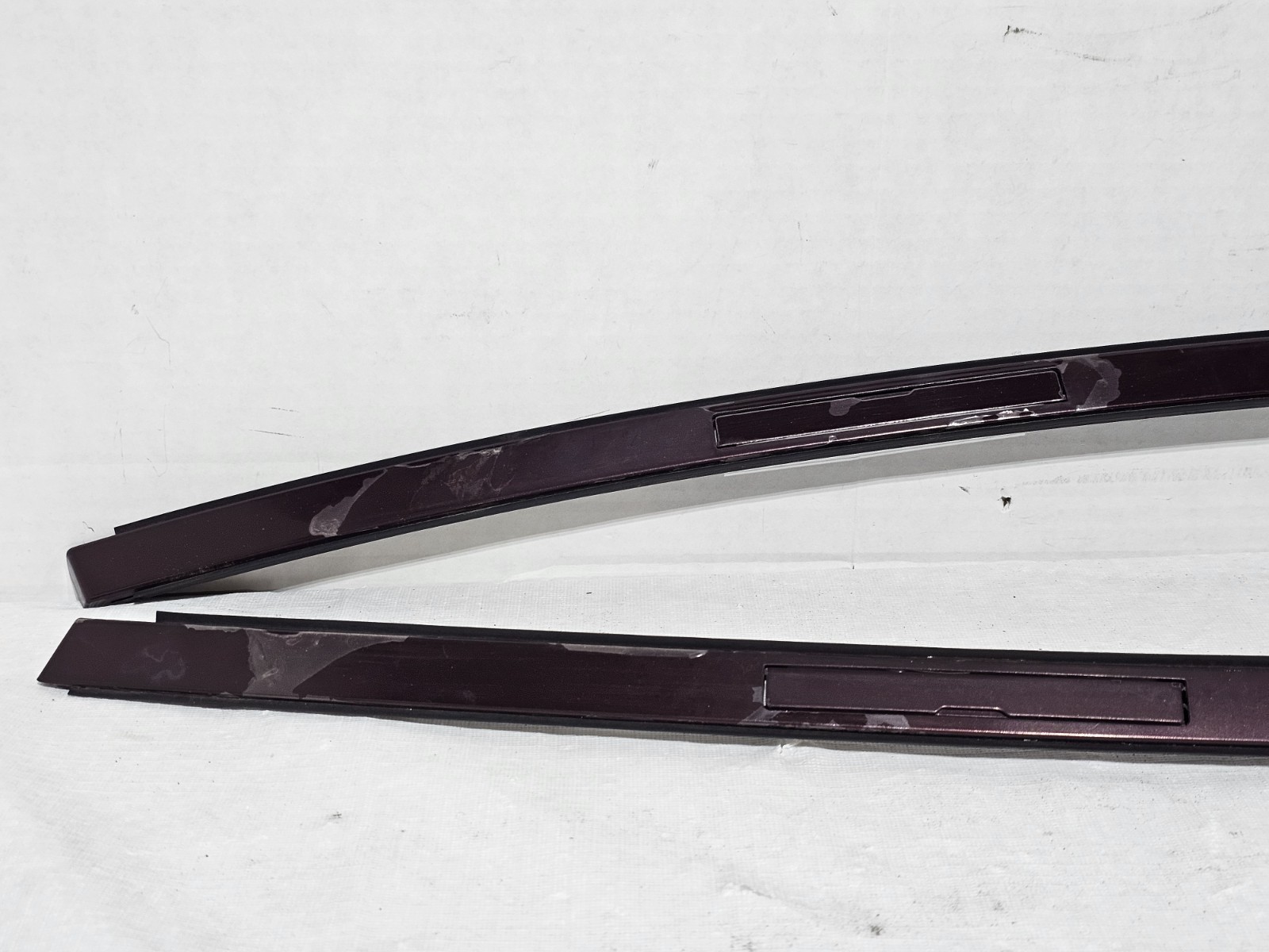 07-13 BMW 328i 335 E92 Left Right Roof Rail Drip Molding Strip Trim Barbera OEM