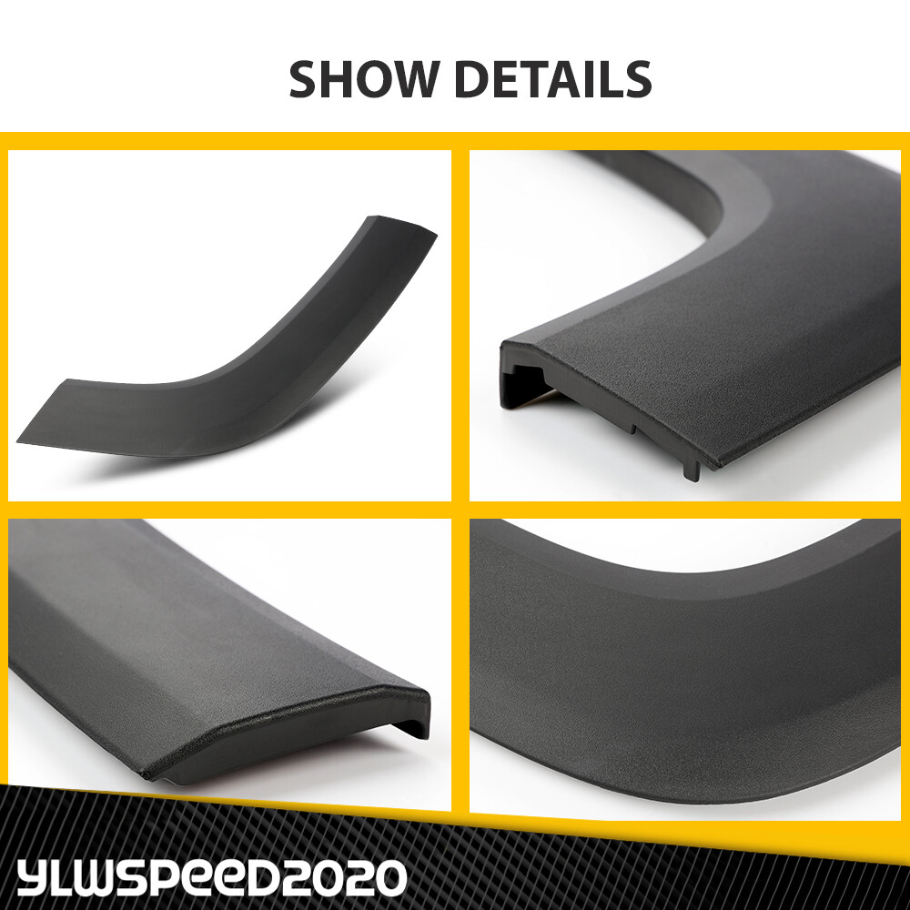 Fit For 15-23 Jeep Renegade Rear Wheel Housing Molding Fender Flare Left & Right