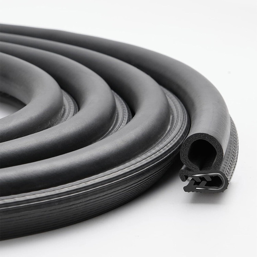 20FT Rubber Seal Weather Strip Door Window Lock Trunk Hood Edge Trim Protector