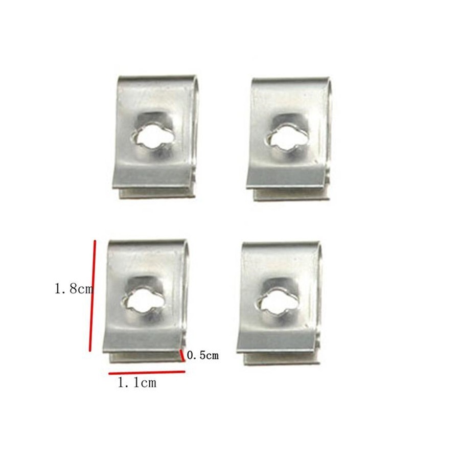 Engine Undertray Cover Fastener Clips Screws Kit Car Fender Shield Splash Guard