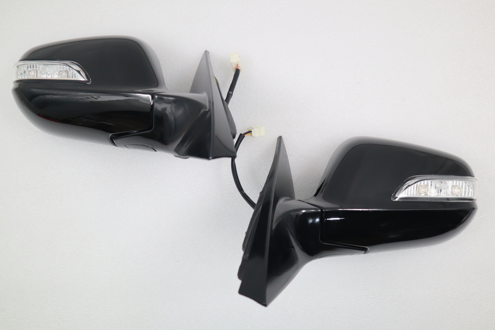 Manual Folding Mirrors Led Turning Light Pair Set for Acura 2004 2005 2006 TL