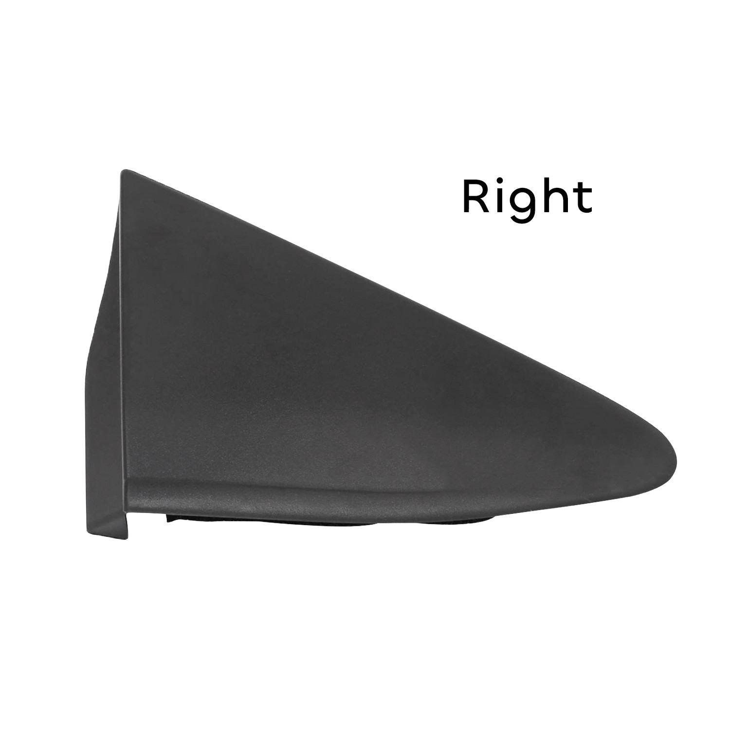 Right Mirror Molding Triangle Trim Corner Cover For Toyota Yaris 2012 2013 2014