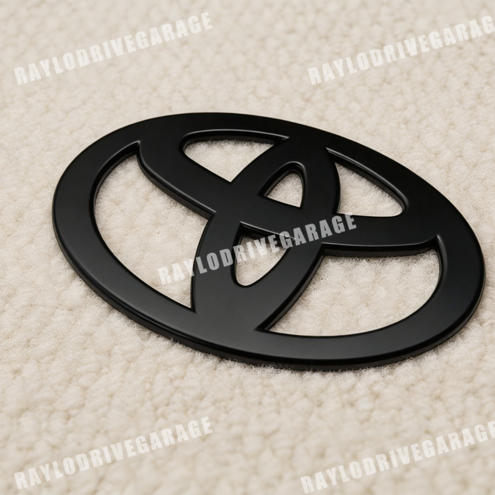 3D Steering Wheel Emblem Blackout Overlay Anti-scratch Cover For Tacoma 2024 -up