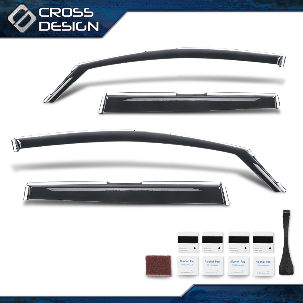 In-Channel Rain Guards Window Visors fit for Subaru Outback 2020-2025
