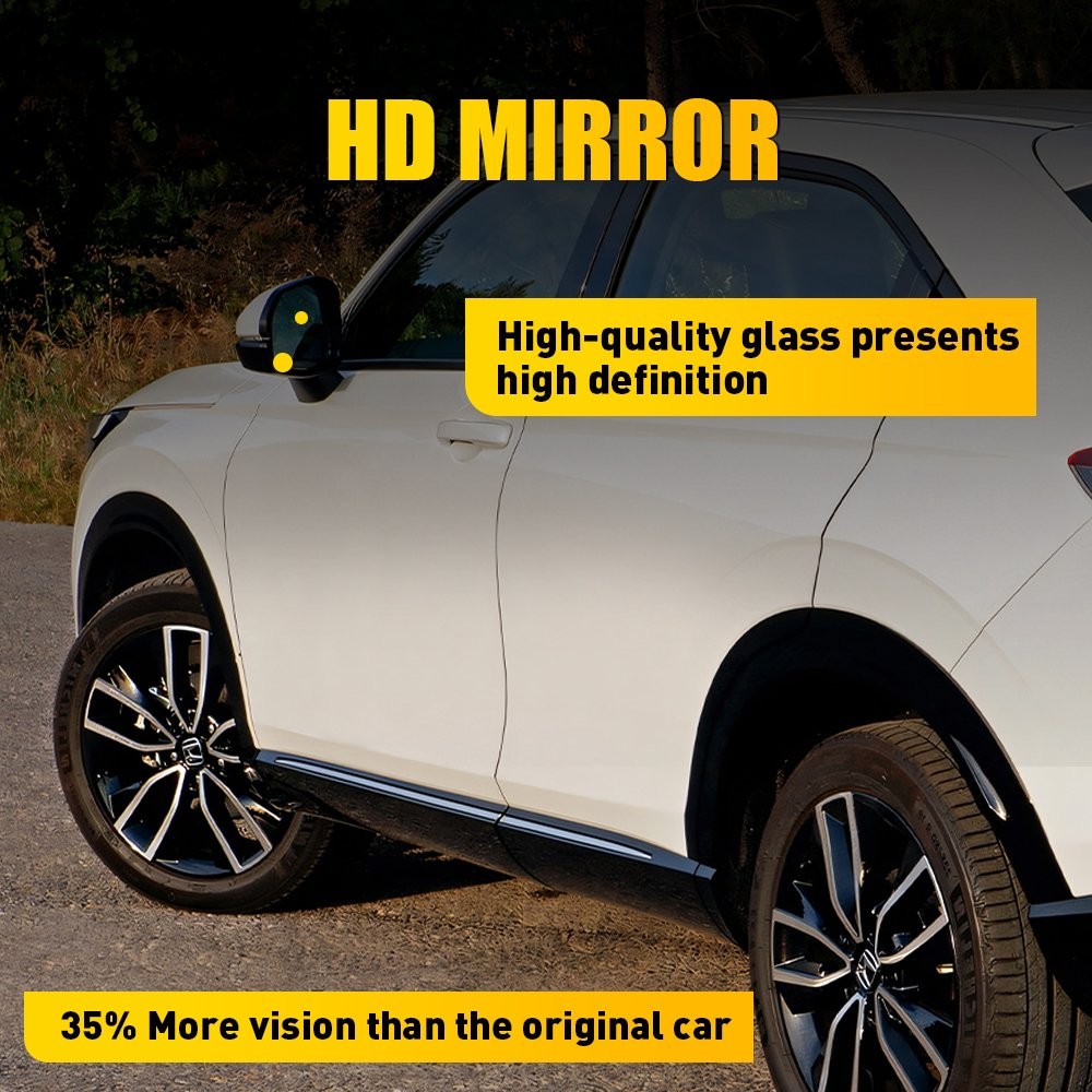Left and Right Heated Mirror Glass For 2012-2016 Honda CR-V 2016-22 HR-V OE 2-6X
