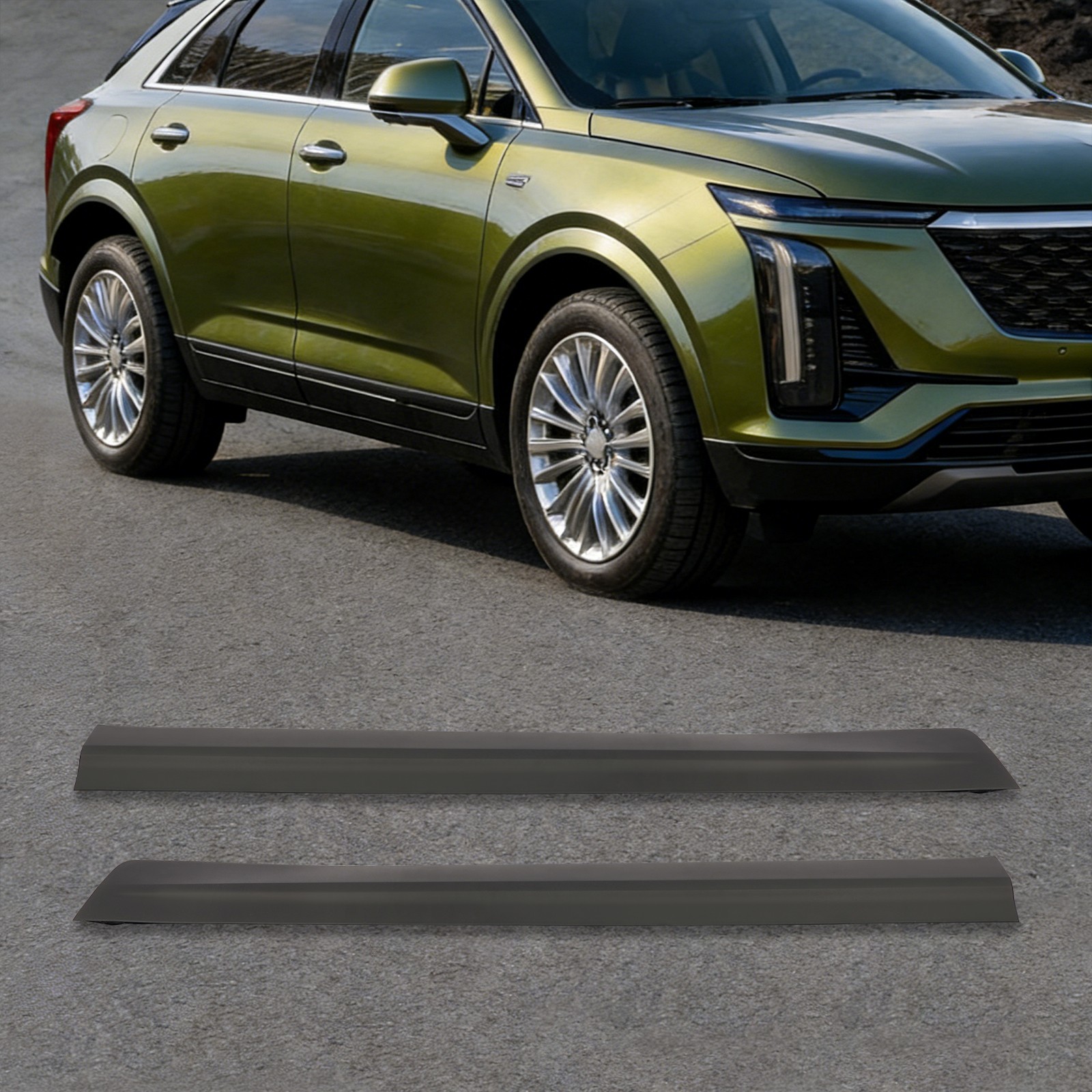  Left+Right Side Front Door Trim Lower Molding Fit Cadillac XT5 2017-2025