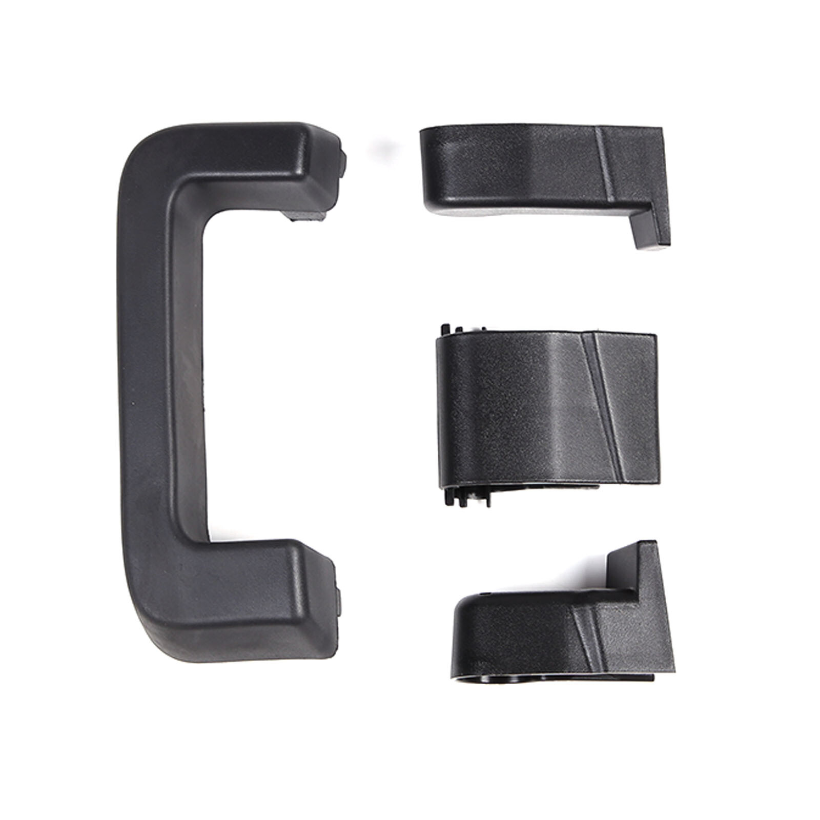 For Toyota FJ Cruiser 2007-2021 Exterior Tailgate Door Hinge Cover Trims Black