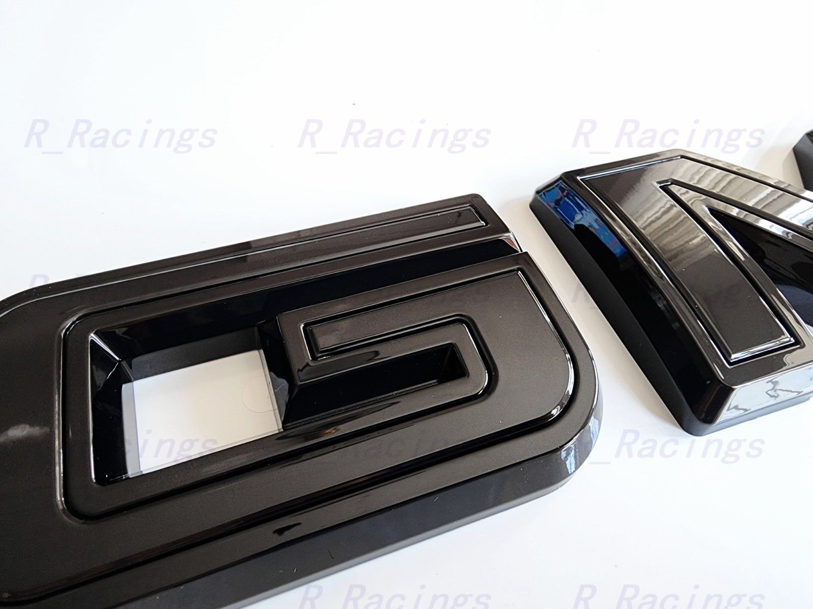 OVERLAY Gloss Black Front Grille Rear GMC Emblem 2025+ Yukon XL AT4 Elevation