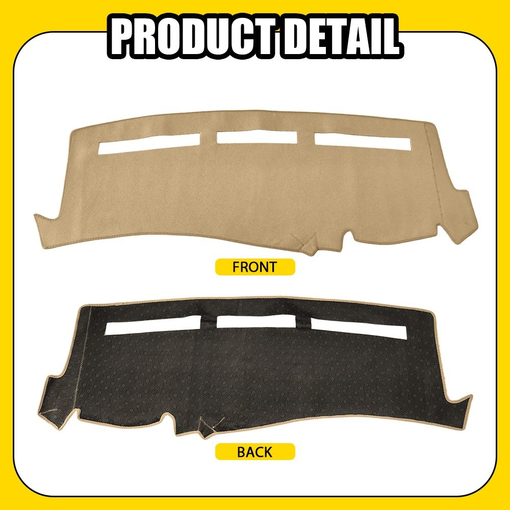 Dash Cover Mat Dashboard Interior Pad for 1999-06 Chevrolet Silverado 1500 2500