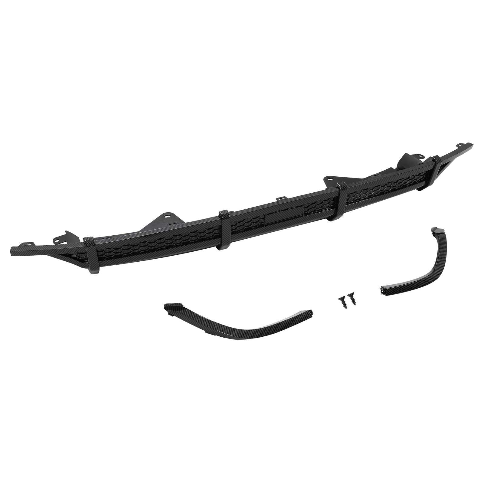 Carbon Fiber Painted For Honda Accord 18-21 20 Rear Bumper Diffuser Lip V1 Style