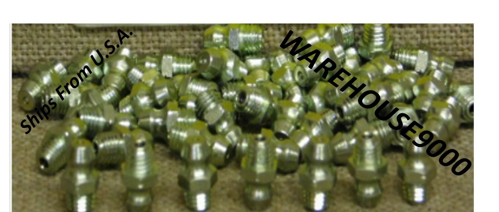 50 Grease Fittings Ref. #5530 Auveco 15000 Automobile Car Truck General Purpose