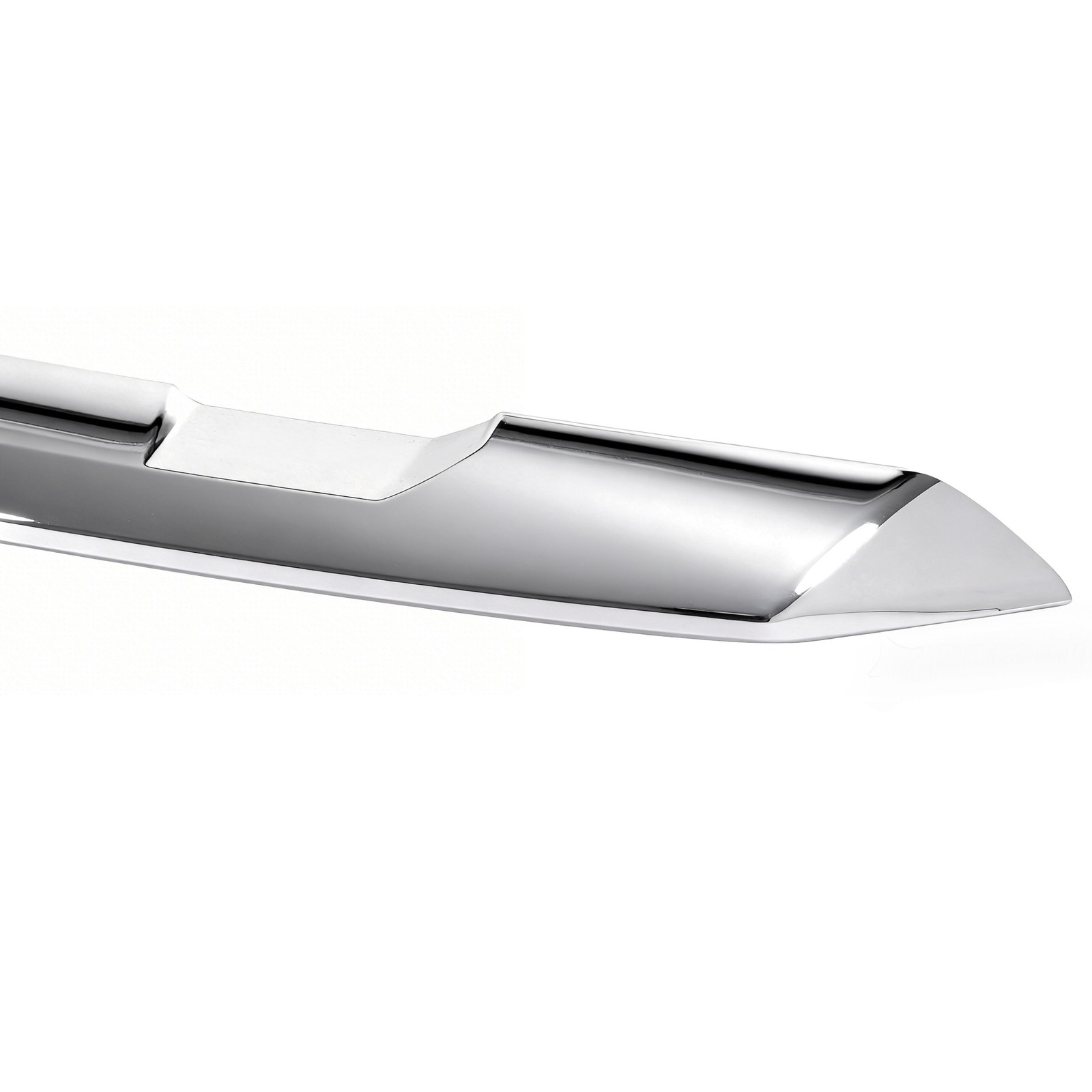 Fits 2022-2024 GMC Sierra 1500 Front Upper Grille Hood Molding Trim Chrome New