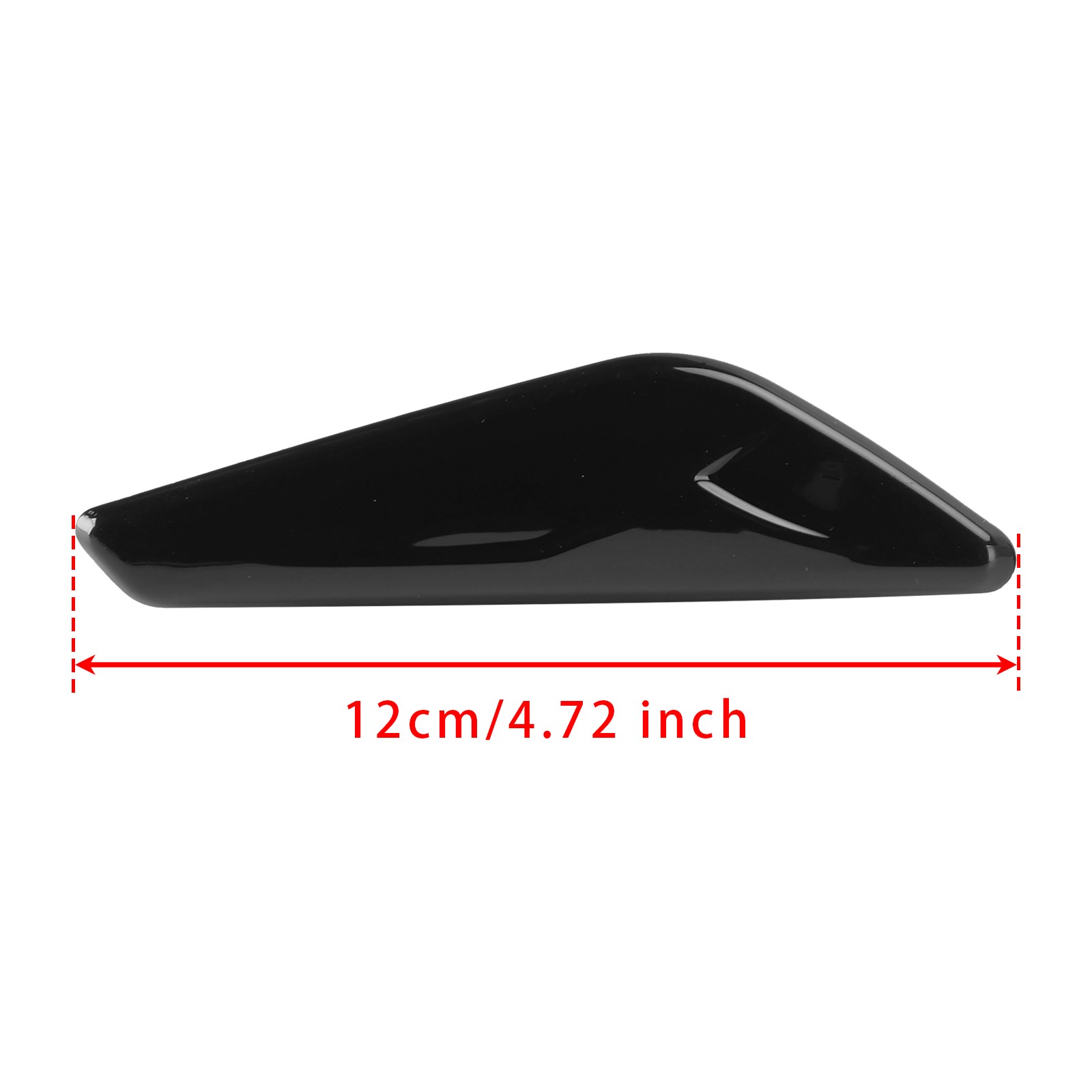 Left+Right Front Fender Black Trim 51117338569+51117338570 For BMW X3 F25 X4 F26
