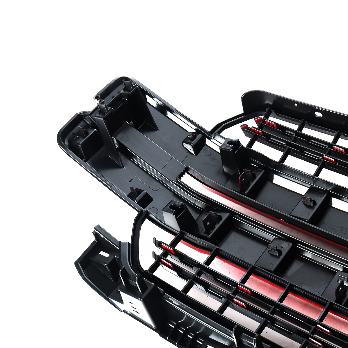 For Ford F150 F-150 2018 2019 2020 Lariat Front Upper Grille Grill Rapid Red