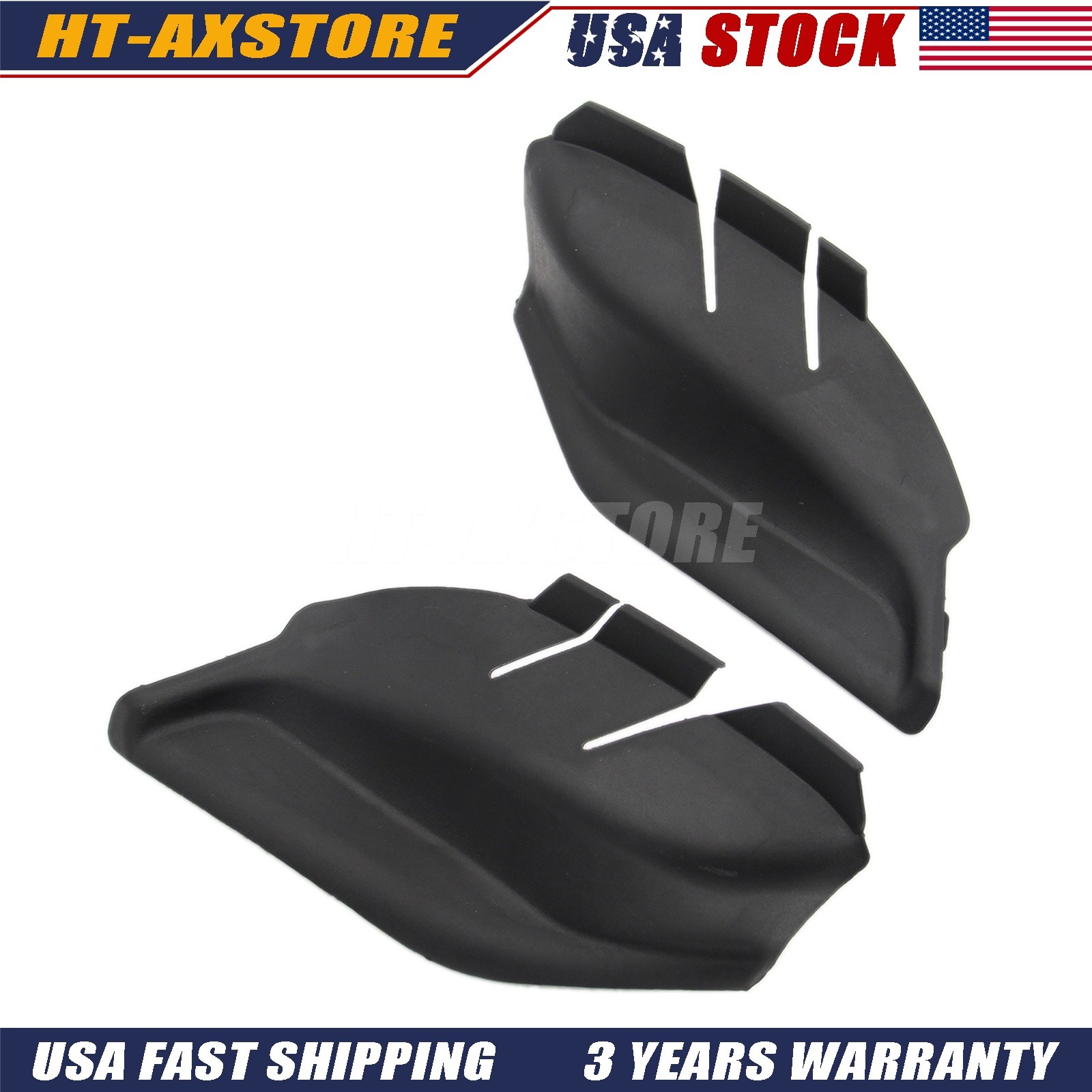 1Pair For Jeep Compass 2018-2025 Left + Right Cowl Side Panel Trims Black USA