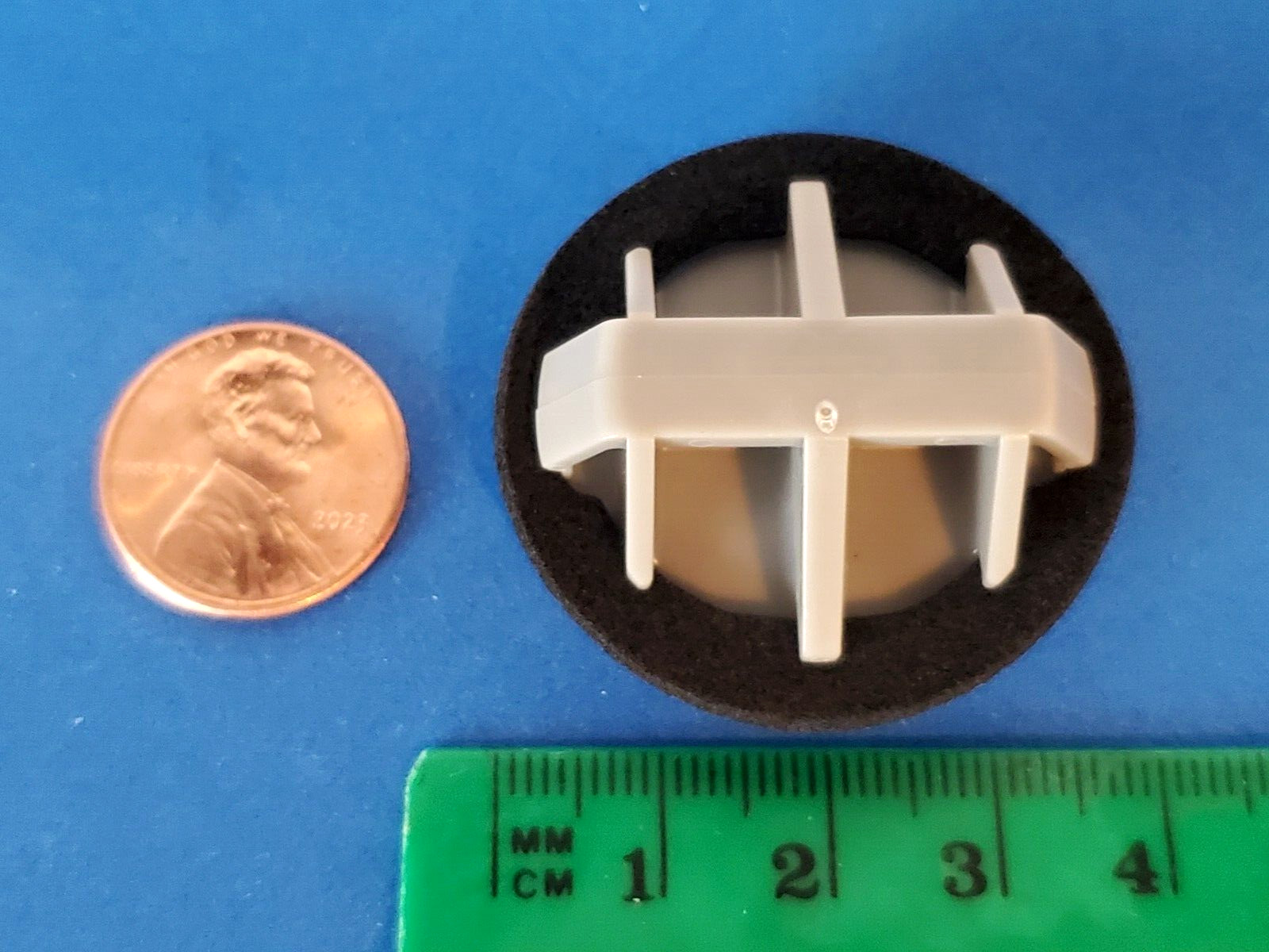 10 Pcs. 1 -1/32″, 26mm Hole, 10mm Stem Length, 14mm x 20mm Head Molding Clips