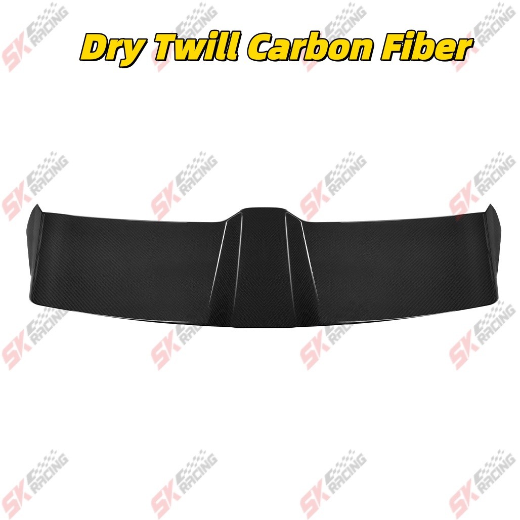 Fits For Audi RS3 2025+ Dry Twill Carbon Fiber Rear Roof Spoiler Wing BodyKits
