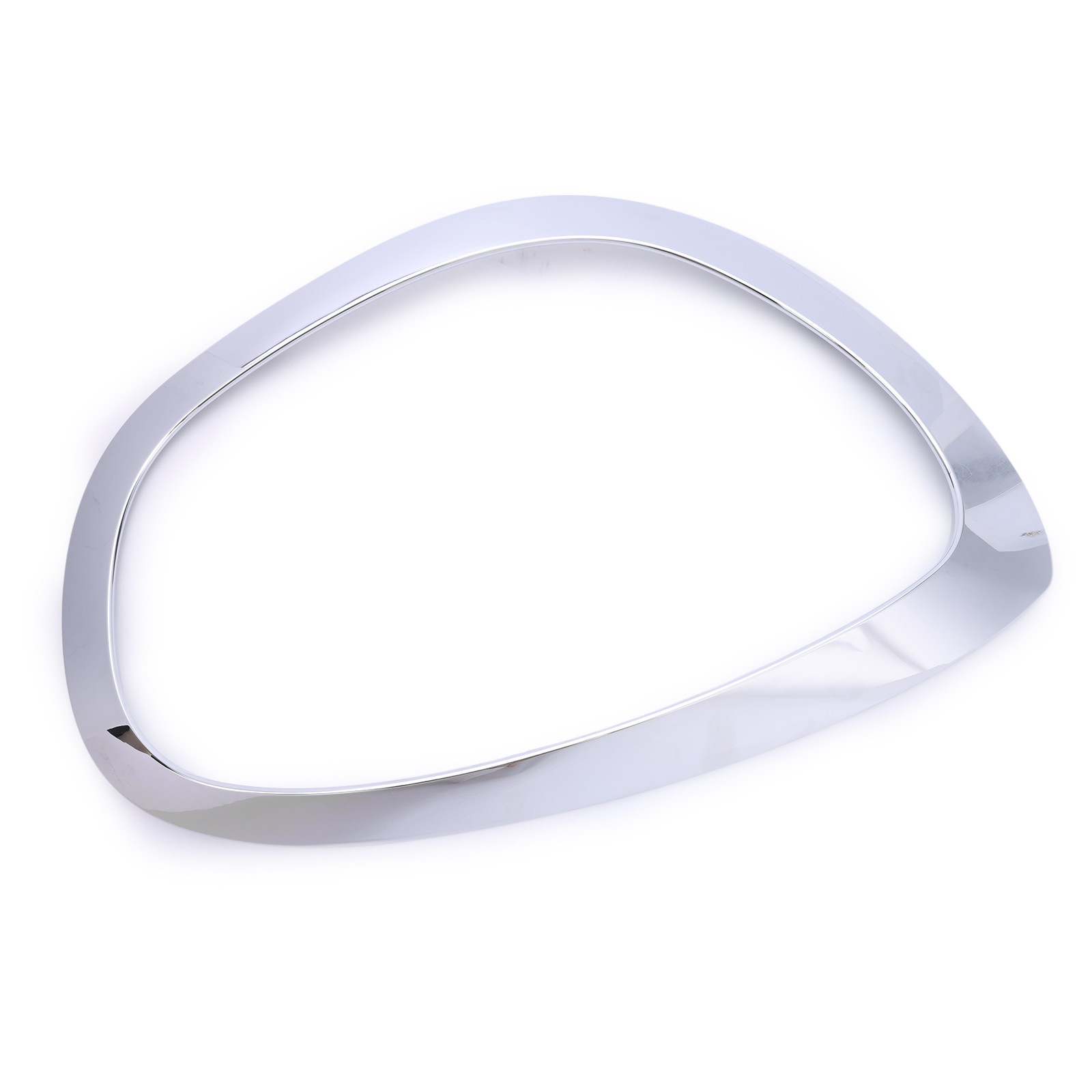 For 2017-2023 Mini Cooper Countryman Chrome Headlight Ring Bezel Cover Trim Pair