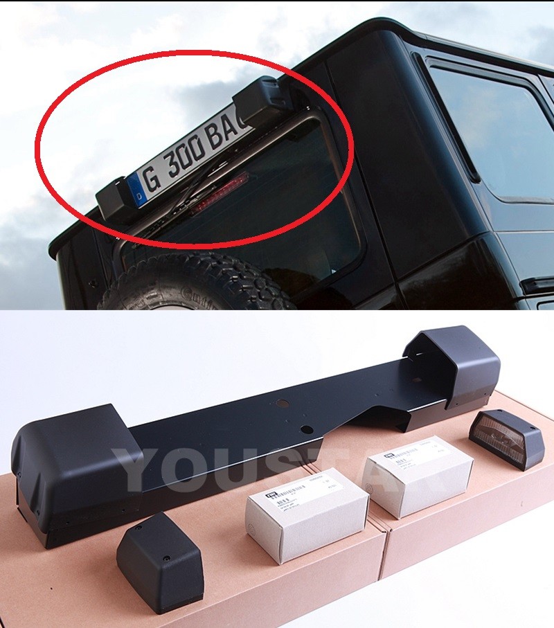 GENUINE PUCH Mercedes License Plate Bracket W463 W460 W461 Professional G Class