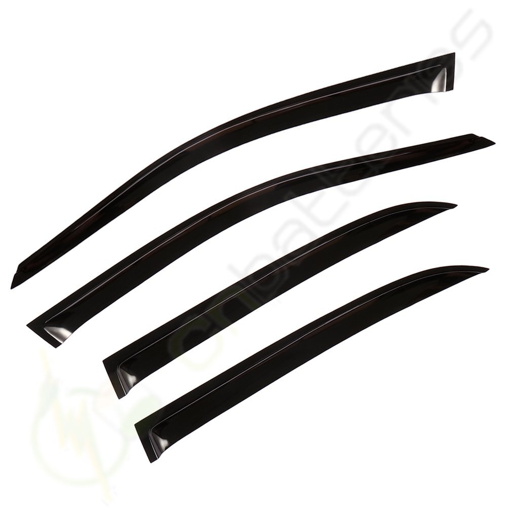 For 2003-07 Honda Accord Sedan JDM Window Visors Wind Rain Guards Slim Style