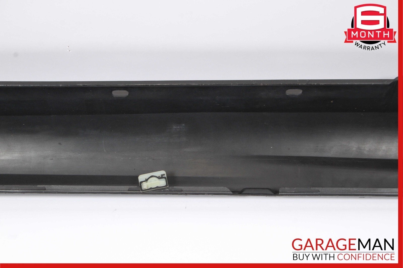 08-14 Mercedes W204 C250 C300 Exterior Door Trim Moulding Rear Left Black OEM